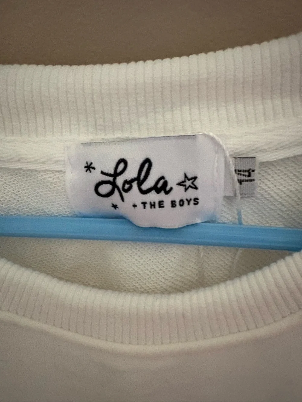 Happy Multicolor Letter Sweatshirt - White